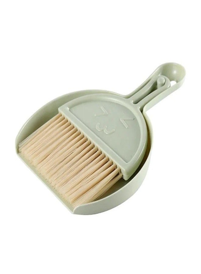 TOP TRICK Plastic Cleaning Broom Brush and Dustpan Set Broom Sweep Cleaning Brush Car Keyboard Cleaning Brush -1pcs Broom Brush and 1 pcs Dustpan Set - Image 5